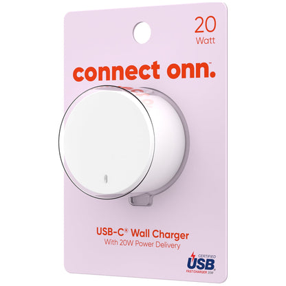 20W USB-C Wall Charger with Power Delivery